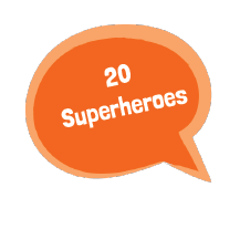20 Superheroes