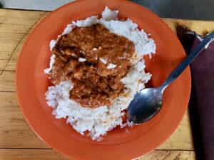 Rice and fish stew