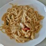 Pasta with chicken