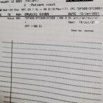 Photo of patient clinic passport