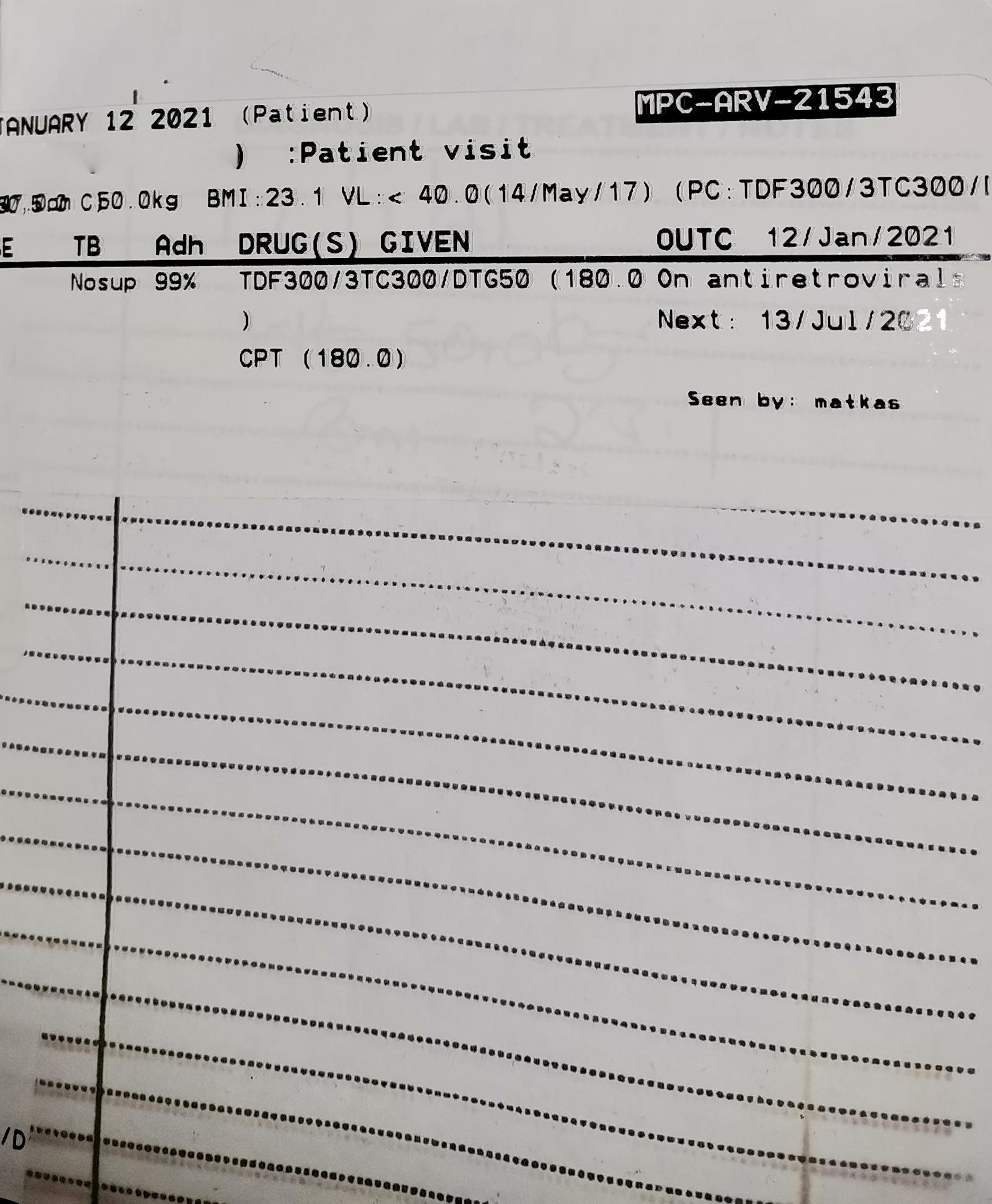 Falcon: Despite COVID we have to go to the clinic in person