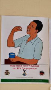 HIV treatment poster