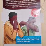 COVID-19 prevention clinic poster