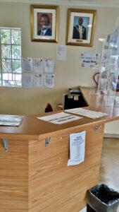 Clinic Reception desk
