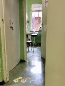Empty consulting room